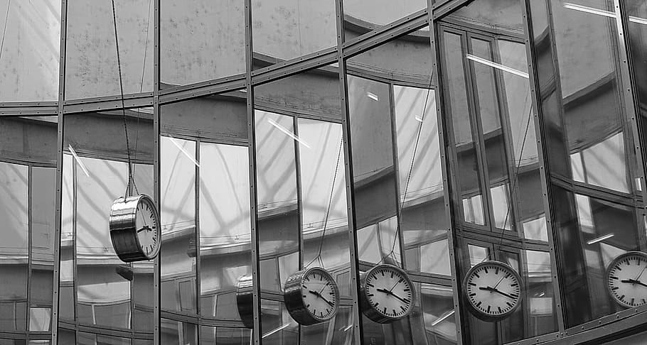 clock, time, kunsthalle, frankfurt am main germany, installation, HD wallpaper