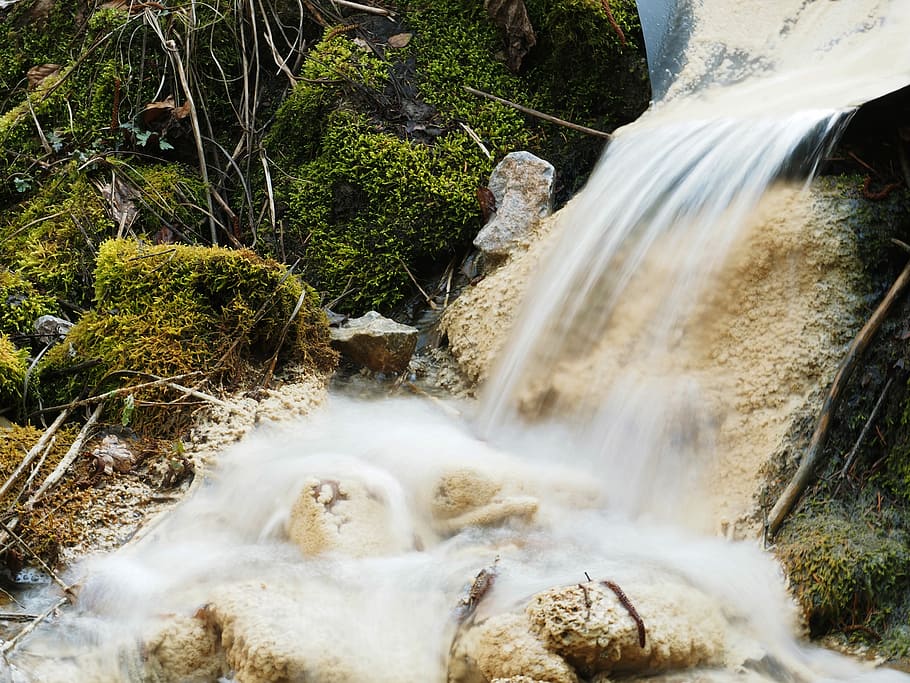 Waterfall, Long Exposure, Murmur, croatia, flow, drip, nature HD wallpaper