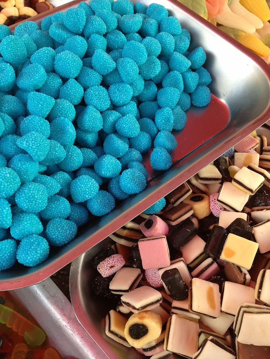 Turquoise, Candy, Licorice, variation, sweet food, food and drink HD wallpaper