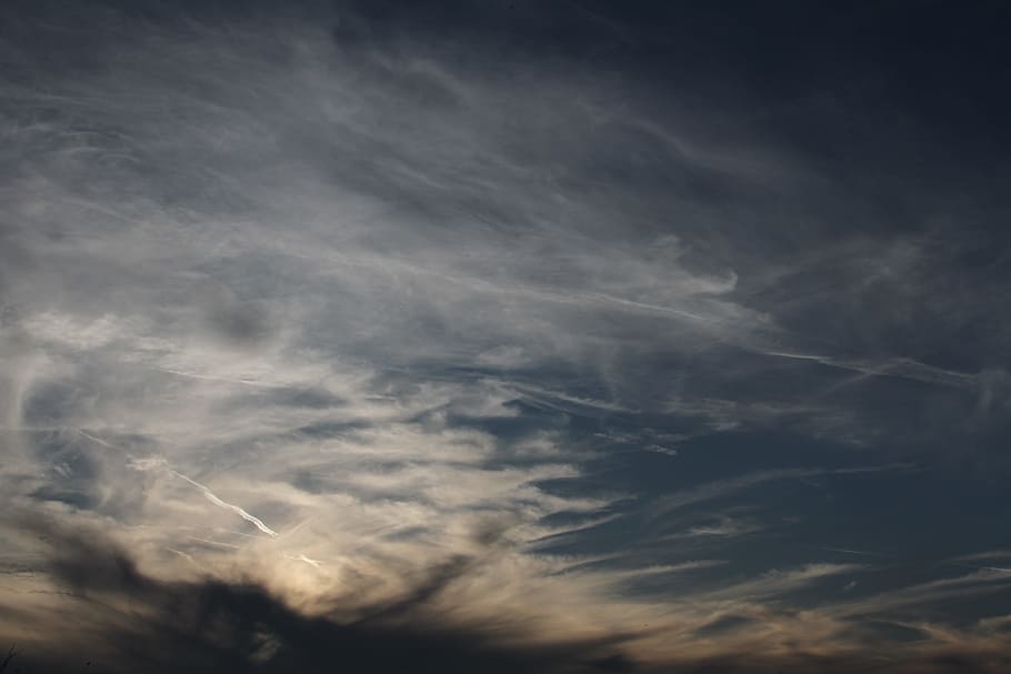 sky, clouds, power, cloud - sky, beauty in nature, low angle view HD wallpaper