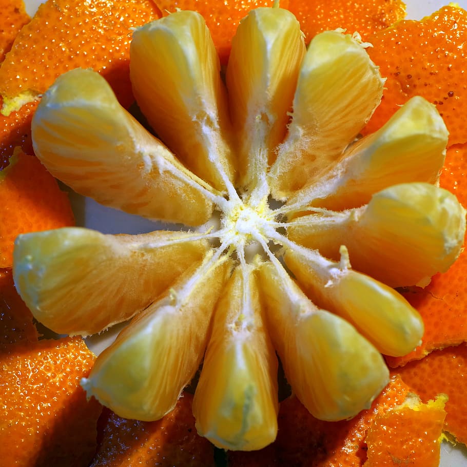 Orange, Mandarin, Fruit, Citrus, Light, replacement lamp, health HD wallpaper