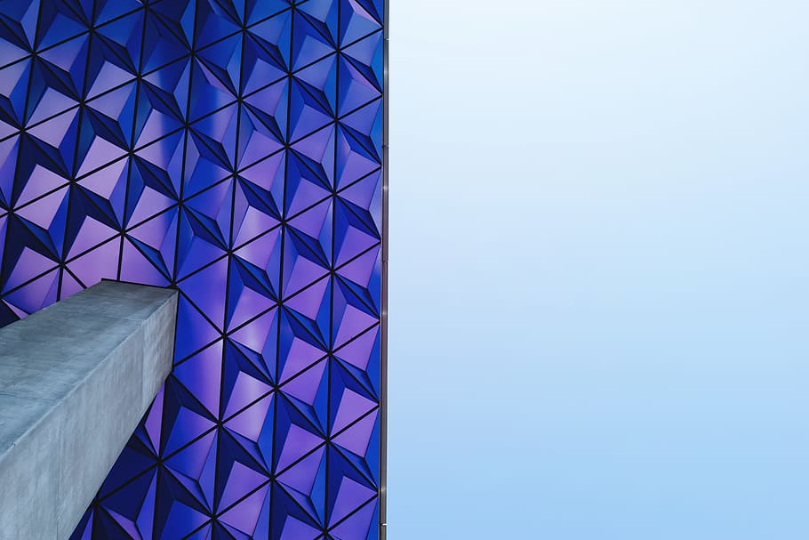 untitled, purple, black, frame, wall, pattern, building, modern HD wallpaper