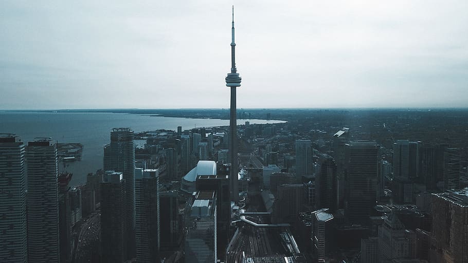 architecture, building, infrastructure, sky, skyscraper, tower HD wallpaper