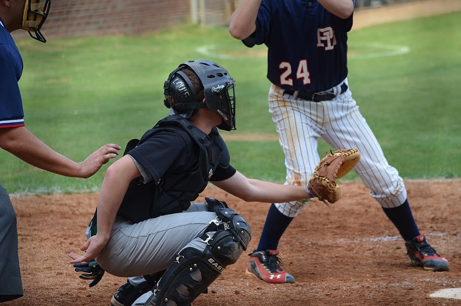 Baseball catcher 1080P, 2K, 4K, 5K HD wallpapers free download