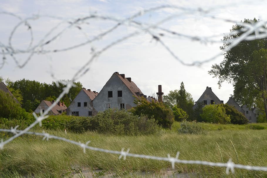 Barbed Wire, Lapsed, Home, house, building exterior, built structure HD wallpaper