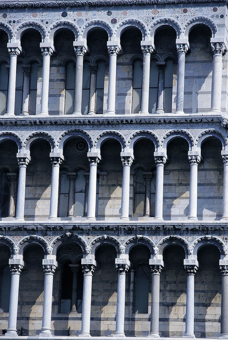 pisa, leaning tower, columnar, italy, tuscany, architecture, HD wallpaper