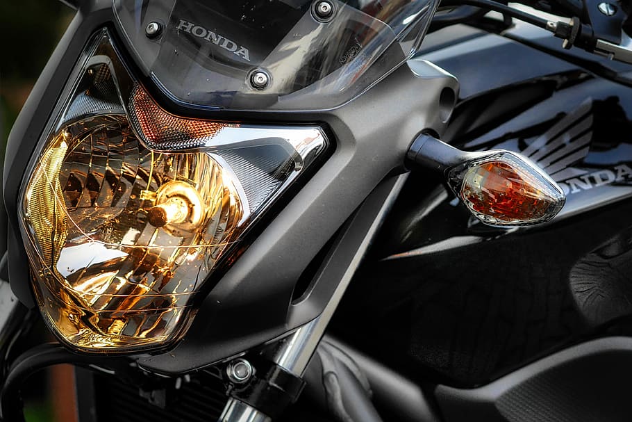 motorcycle, vehicle, drive, transport system, wheel, spotlight HD wallpaper