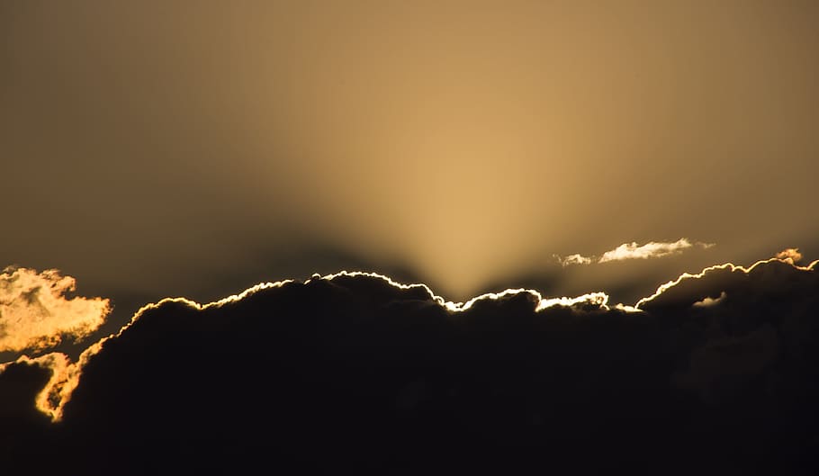 Sky, Cloud, Sunset, Sun Rays, Golden, australia, nature, cloud - Sky HD wallpaper
