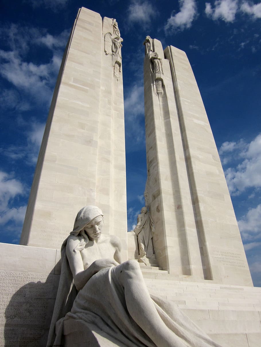 vimy monument, vimy ridge, normandy, arras, canadian, france HD wallpaper