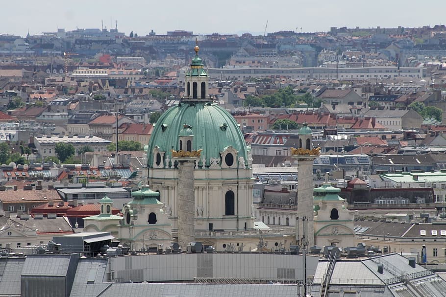 st stephan's cathedral, steffl, church, vienna, outlook, old town, HD wallpaper