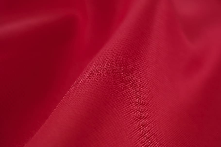 red textile, Pattern, Abstract, Fabric, Macro, background, vivid color HD wallpaper