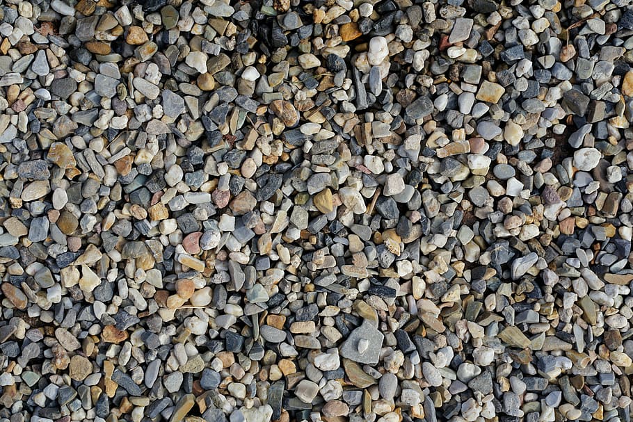 bunch of stone, pebble, texture, pattern, steinchen, many, small HD wallpaper
