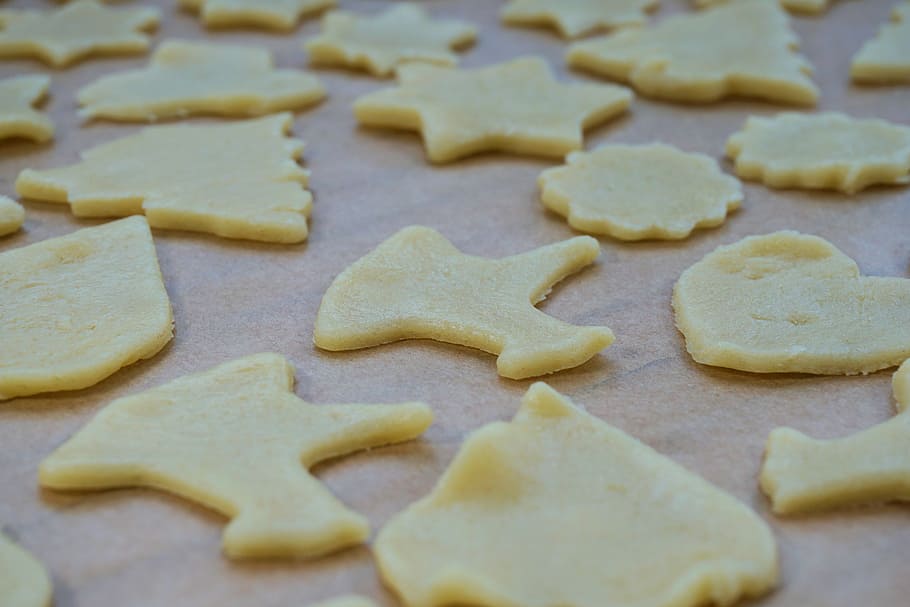cookie, christmas, bake, sweet, pastries, christmas cookies HD wallpaper