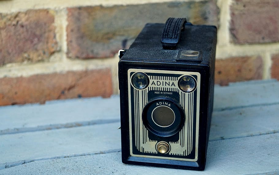 camera, old camera, adina, box camera, nostalgia, retro, photographica