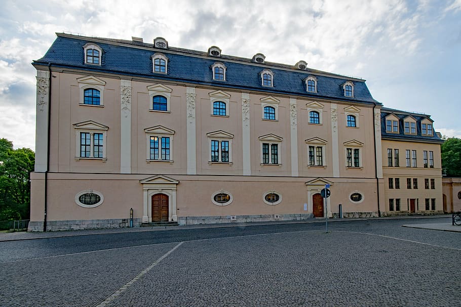 weimar, thuringia germany, old town, old building, places of interest HD wallpaper