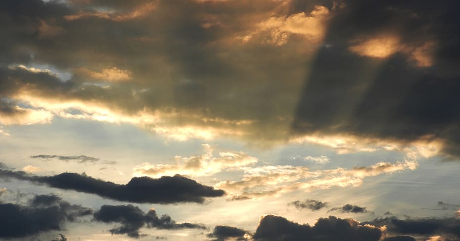 sunset, nature, sky, dawn, cloud - sky, beauty in nature, scenics - nature HD wallpaper