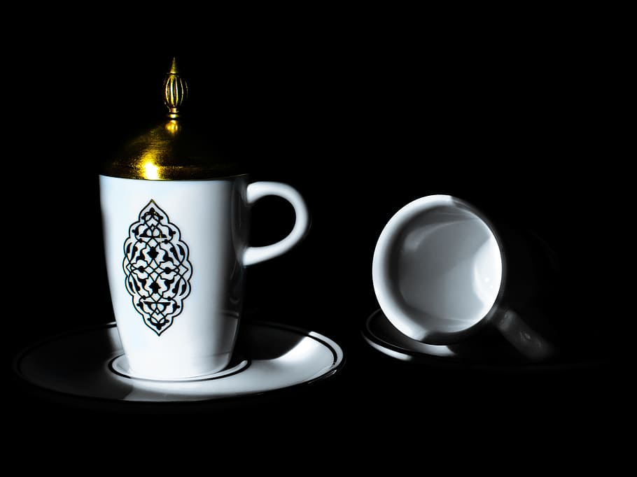 art, coffee, cup, mug, ceramic, coffee cup, cover, dark, design HD wallpaper