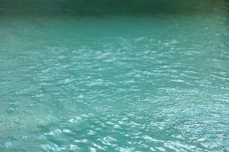swimming pool, the water, wave, full frame, day, no people HD wallpaper