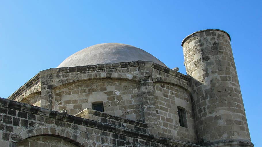 Cyprus, Larnaca, Old Town, Town, Building, architecture, muslim HD wallpaper