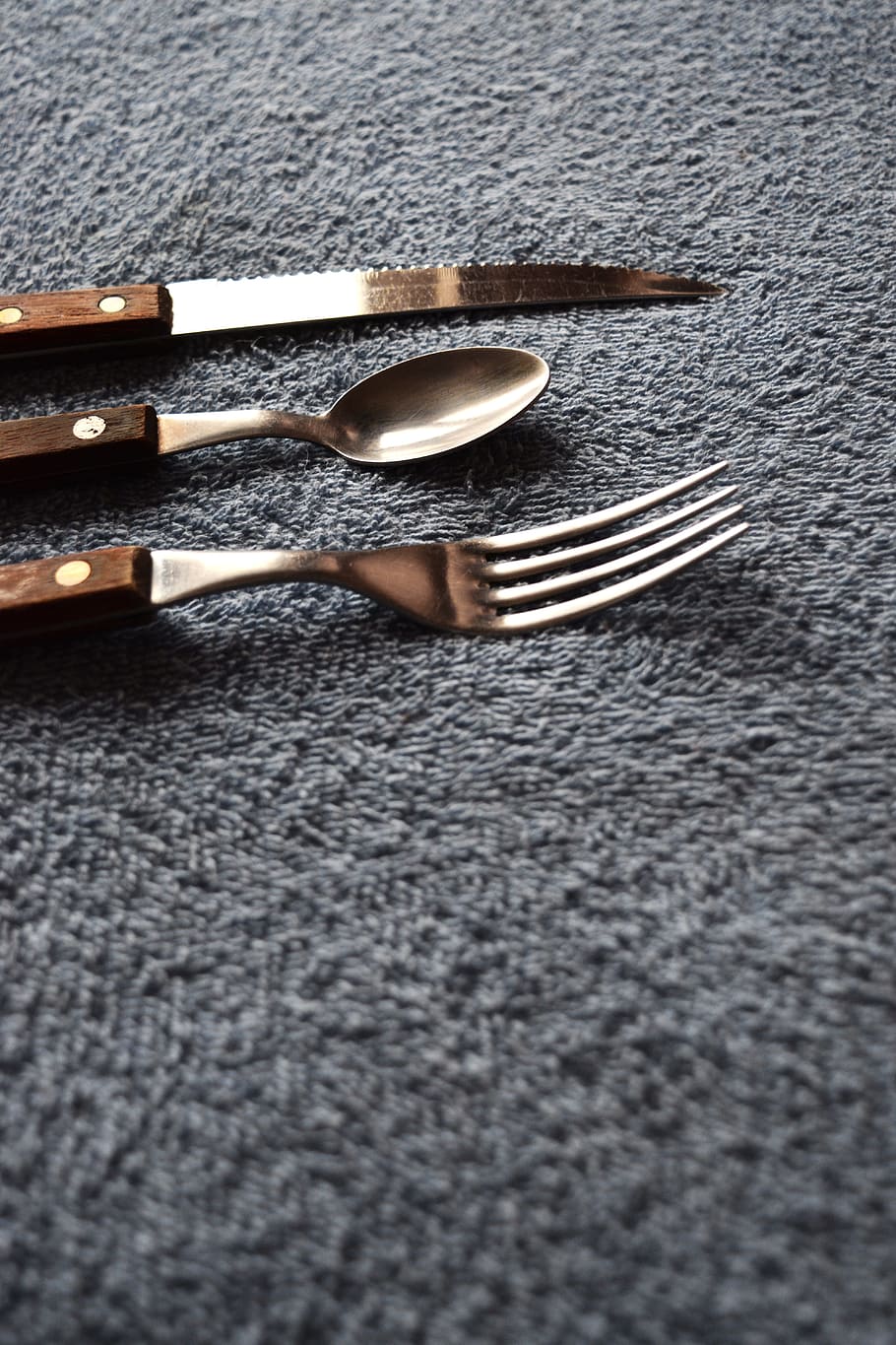 spoon, fork, knife, kitchen, cutlery, utensils, tools, dinner, HD wallpaper
