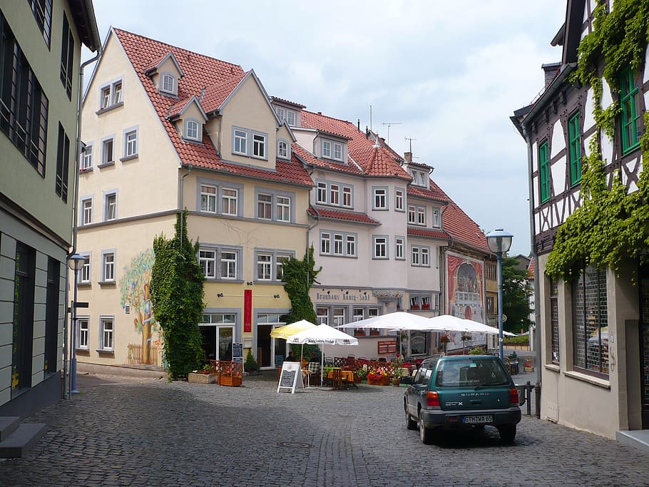 gotha, center, brühl, building exterior, architecture, transportation HD wallpaper