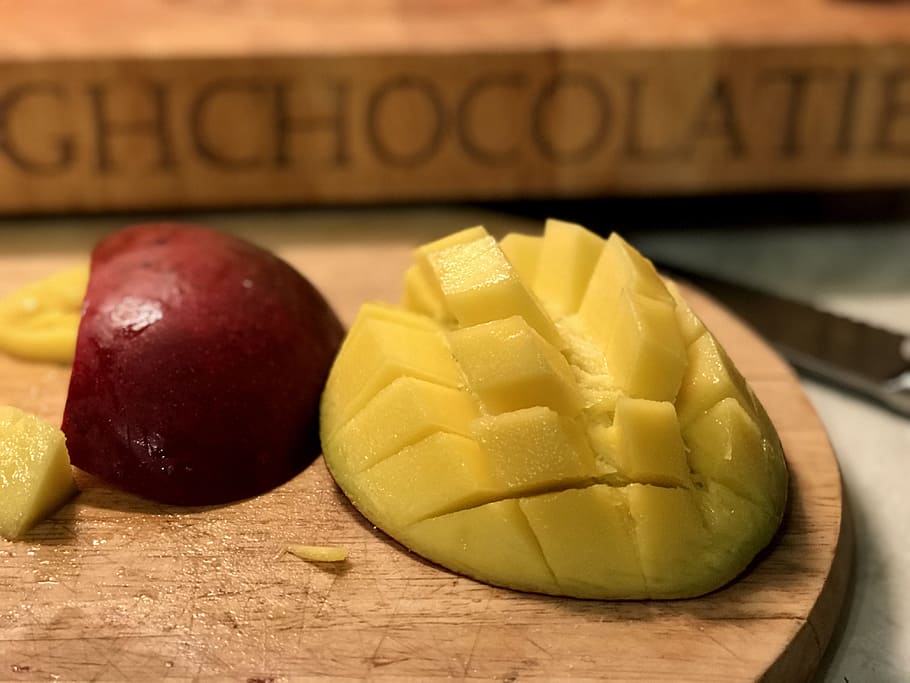 mango, fruit, tropical, ripe, fresh, sweet, healthy, vegetarian HD wallpaper