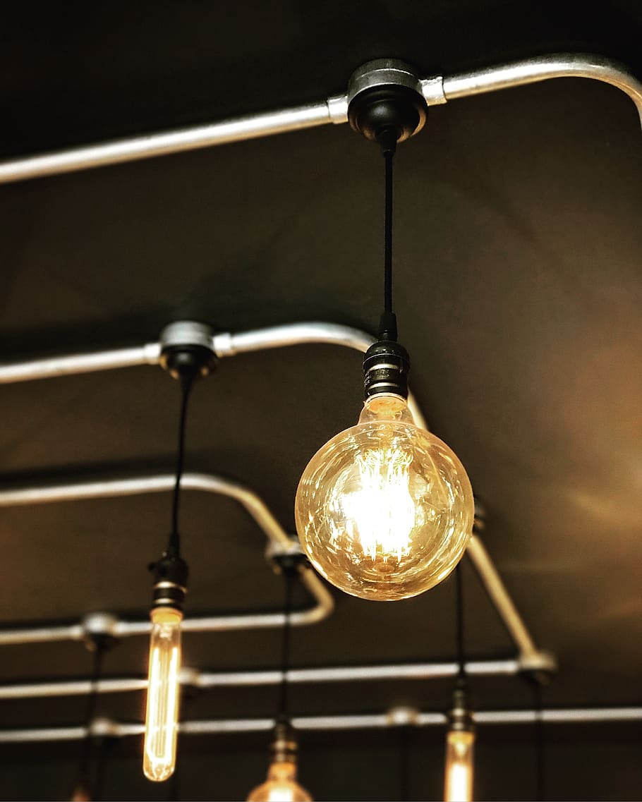 lamp, light, design, bulb, electric, bright, energy, decoration HD wallpaper