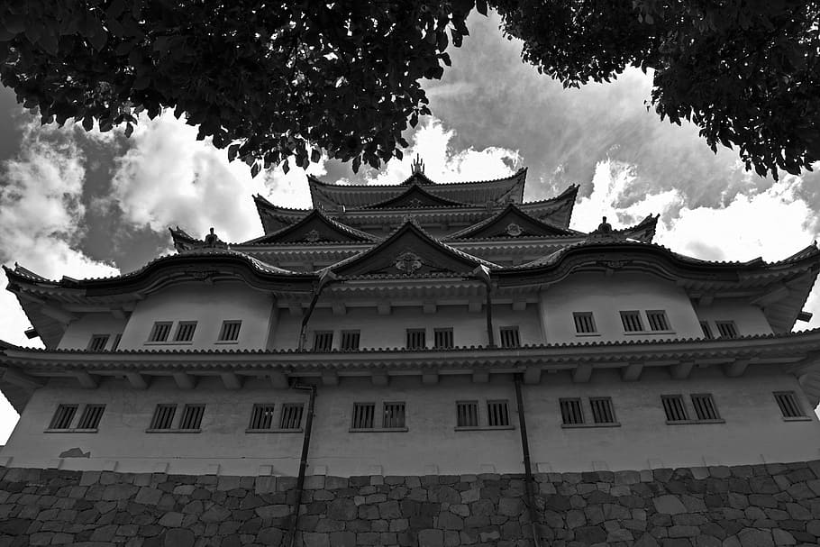 nagoya castle, aichi, architecture, asia, landmark, travel, HD wallpaper