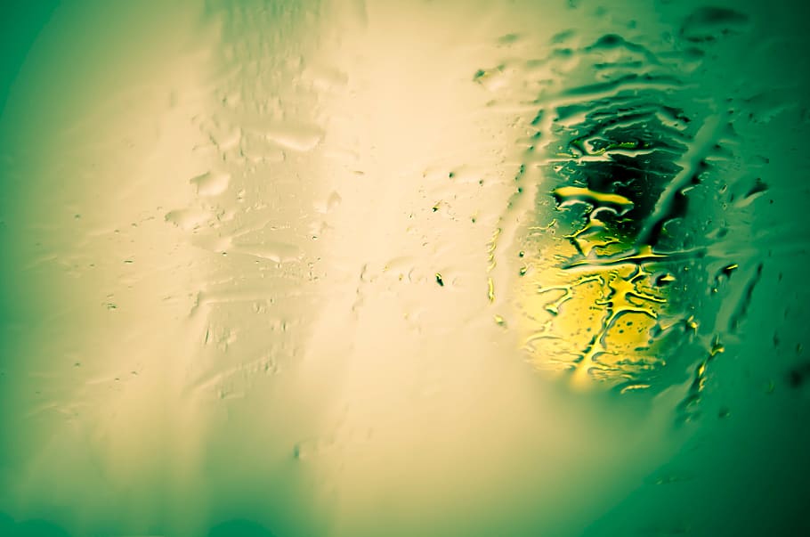 Wet glass texture, textures, abstract, drop, nature, close-up HD wallpaper