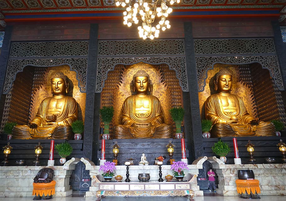Temple, Buddhism, Complex, temple complex, buddhist, religion HD wallpaper