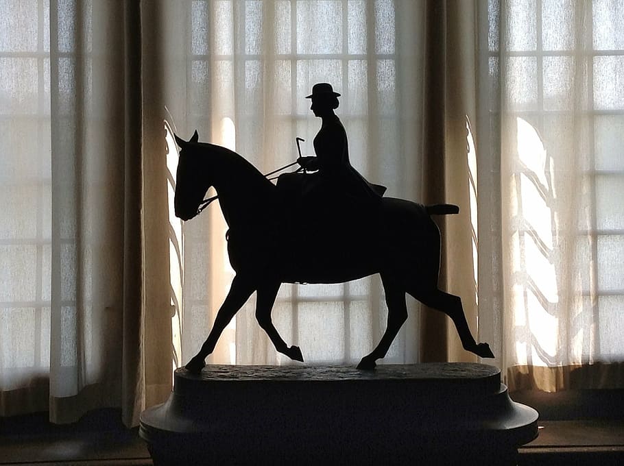 art, denmark, hillerød, window, indoors, curtain, statue, sculpture HD wallpaper