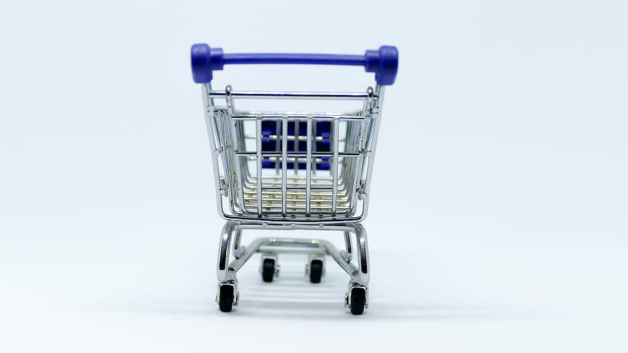 cart, supermarket, tram, basket, isolated, economy, model, 3d