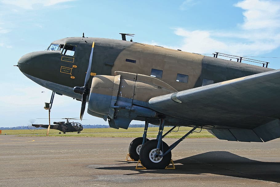 Aircraft, C-47, Heritage, dakota, vintage, air force museum HD wallpaper