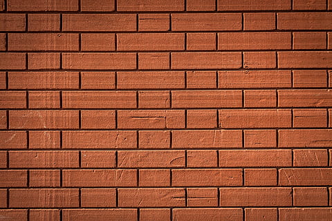brown brick wall, background, texture, wall house, brickwork HD wallpaper