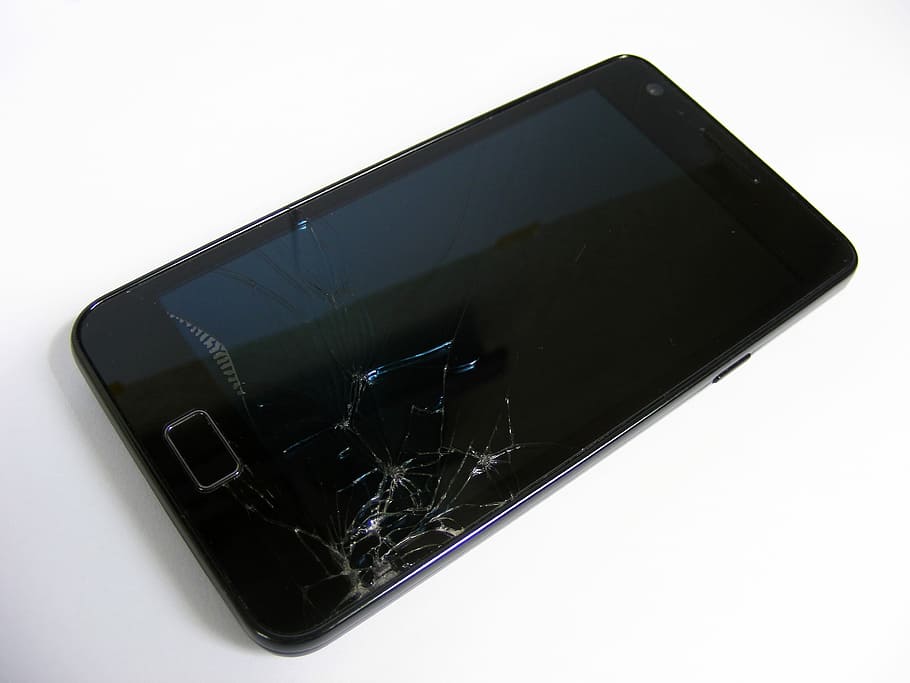 Smartphone, Repair, Broken Glass, screen, fell in june, craks, HD wallpaper