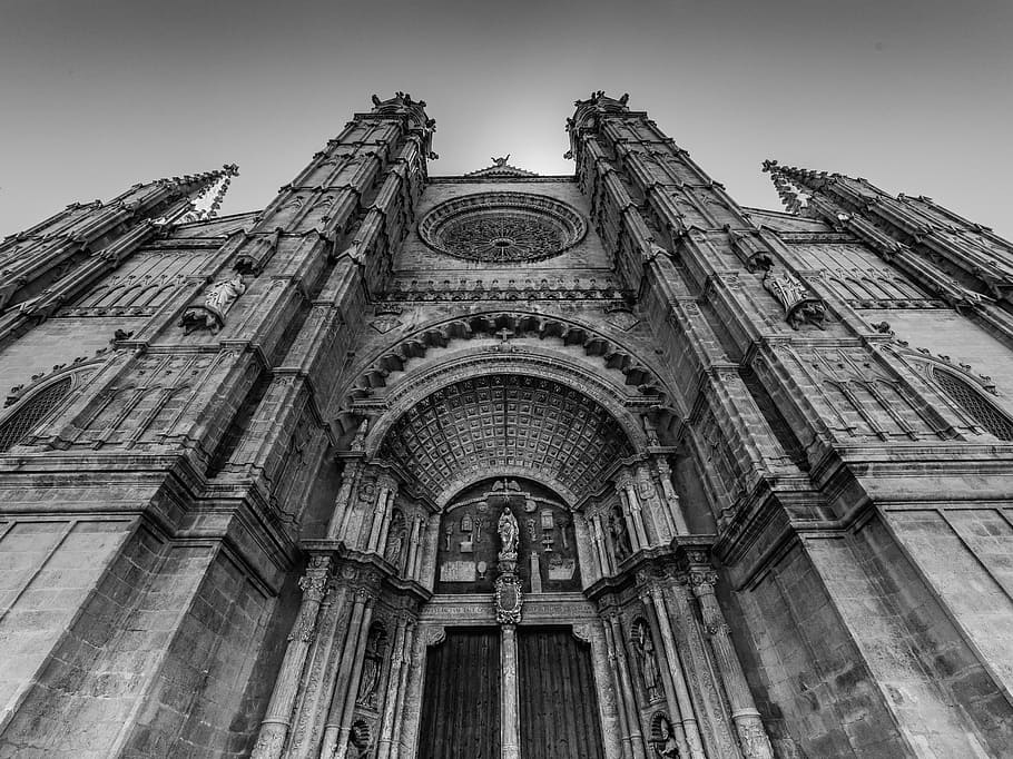 low-angle photography of building, ancient, architecture, art HD wallpaper