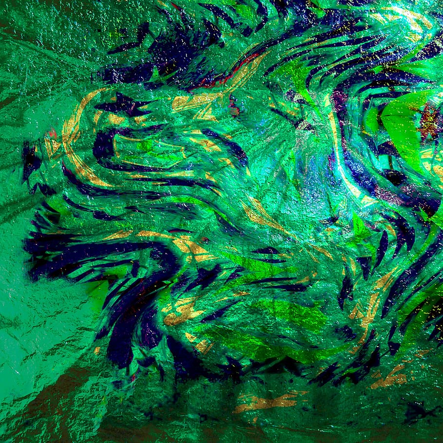 background, texture, pattern, structure, abstract, green, shiny HD wallpaper