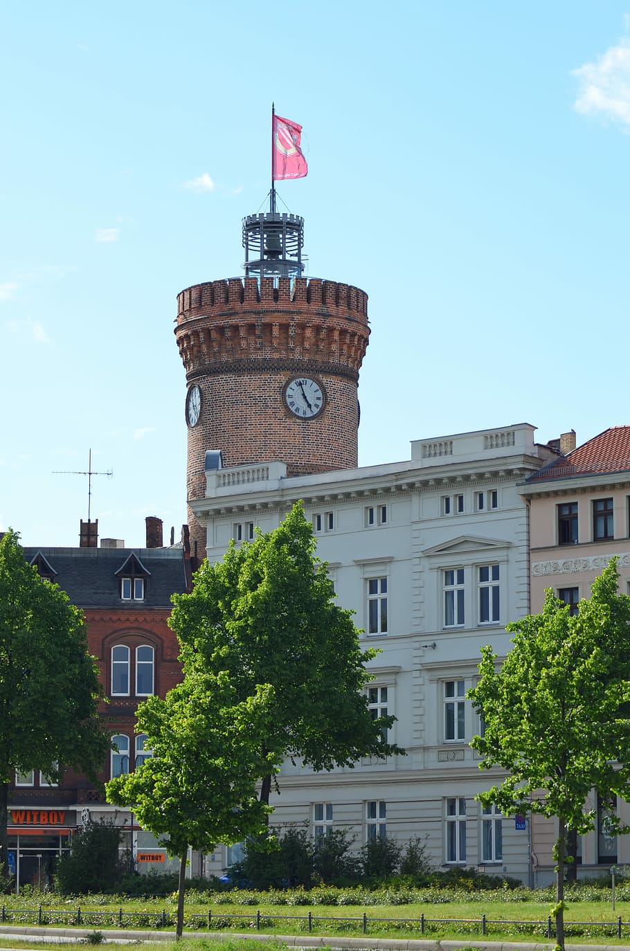 Cottbus, Tower, spremberger, building exterior, architecture HD wallpaper
