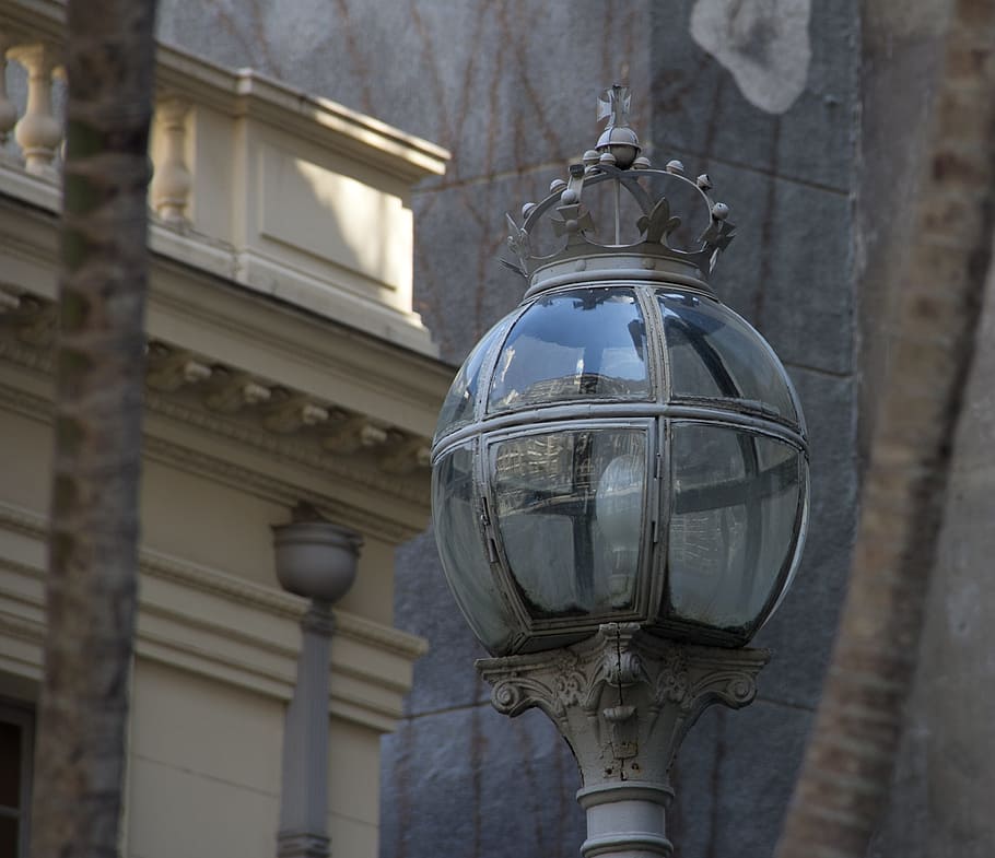 fixture, town, style, old, antique, lamp, vintage, retro, old-fashioned HD wallpaper