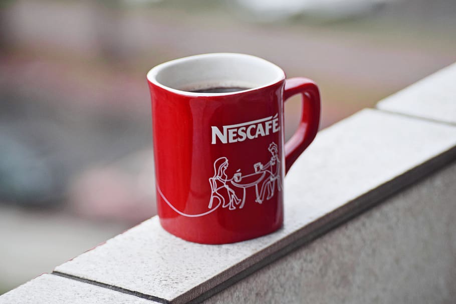 coffee, cup, drink, dawn, mug, table, tea, text, communication HD wallpaper