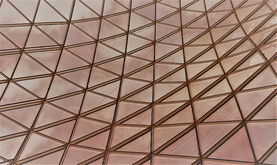 pattern, geometric, form, background, texture, mosaic, futuristic HD wallpaper