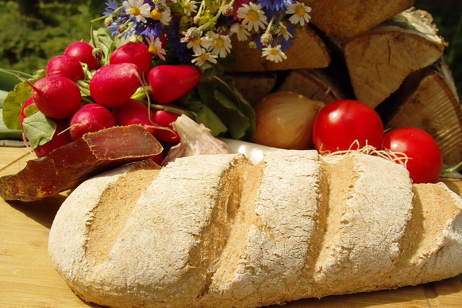 bread, sourdough, bake, food, food and drink, freshness, healthy eating HD wallpaper