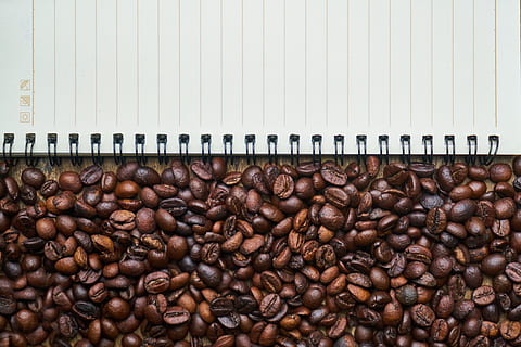 coffee beans, core, caffeine, kitchen, food, photography, wood HD wallpaper