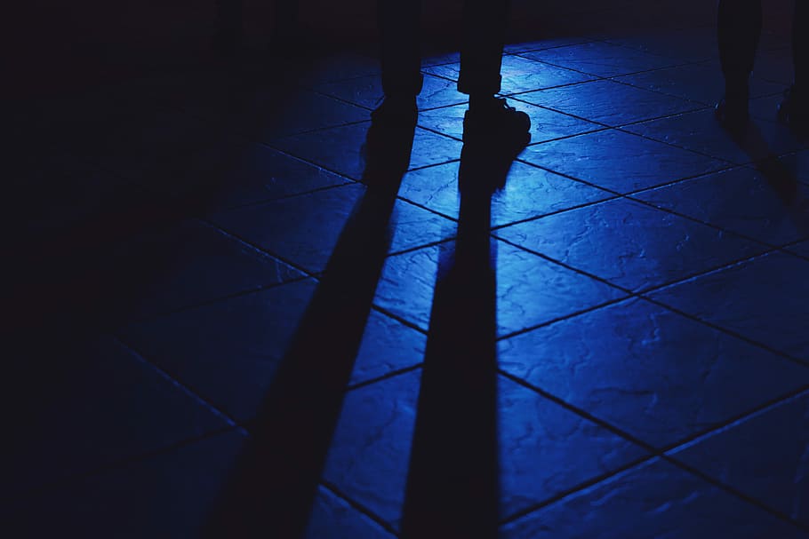 person's shadow on floor, shadow of person standing on white room HD wallpaper