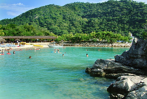 labadee, ocean, beach, caribbean, coast, haiti, sand, paradise HD wallpaper