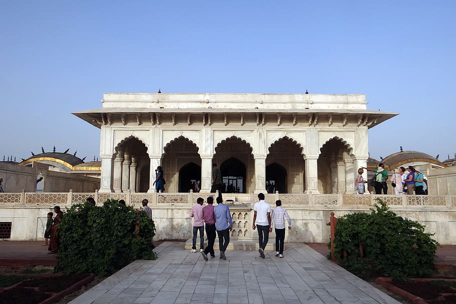 diwan-i-khas, hall of private audience, agra fort, unesco site, HD wallpaper