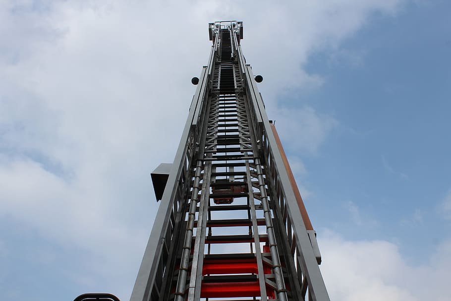 head, cart, ladder, fire, fire truck, equipment, auto, tools HD wallpaper