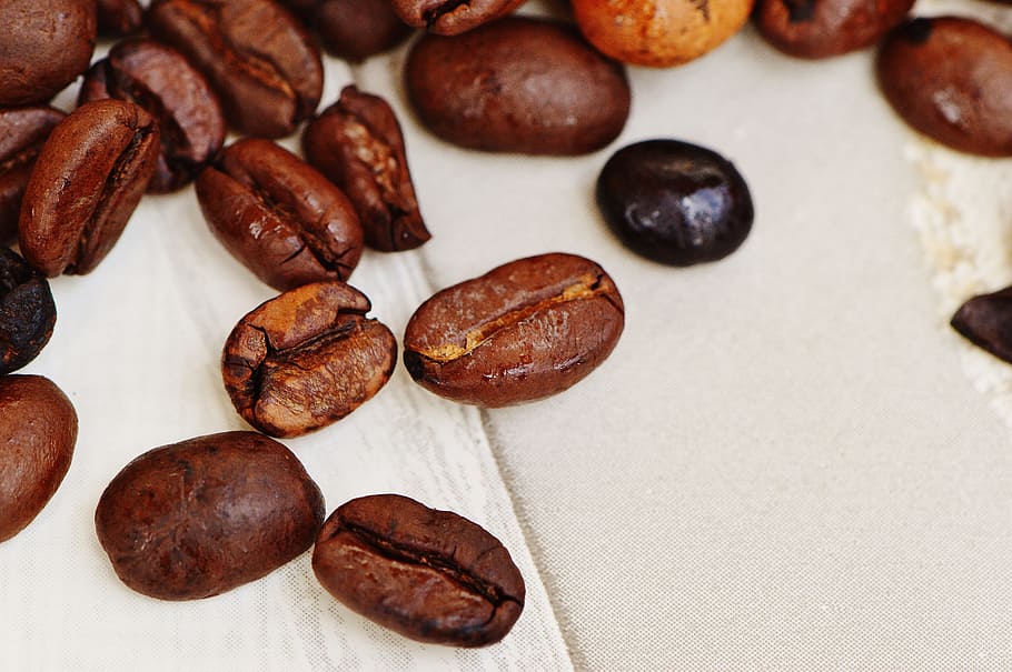 coffee, coffee beans, cafe, roasted, caffeine, brown, aroma HD wallpaper