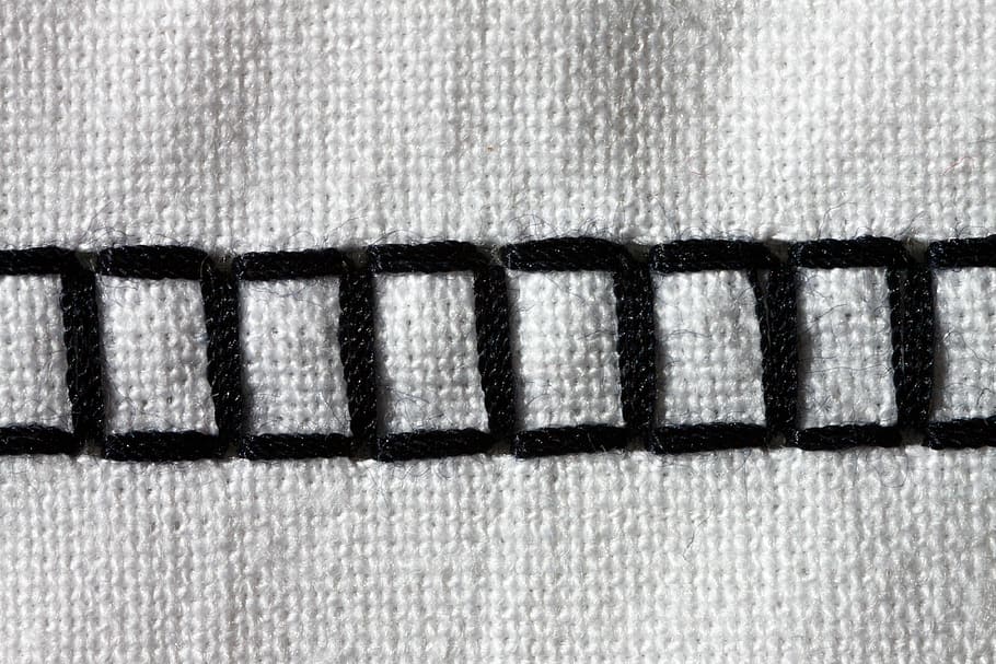 sewing machine, embroidery, black, white, hand labor, tinker HD wallpaper