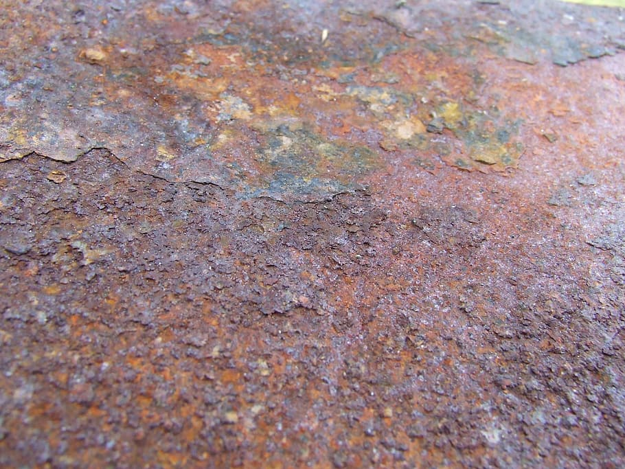 brown and black stone fragment, rust, background, board, texture HD wallpaper